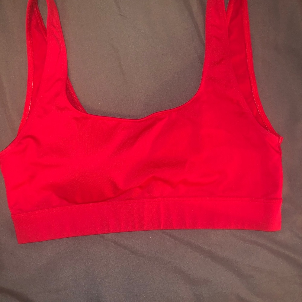 Red PINK Victors Secret Sport Bra